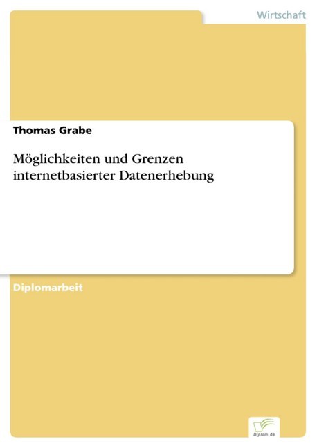 Möglichkeiten und Grenzen internetbasierter Datenerhebung main product photo