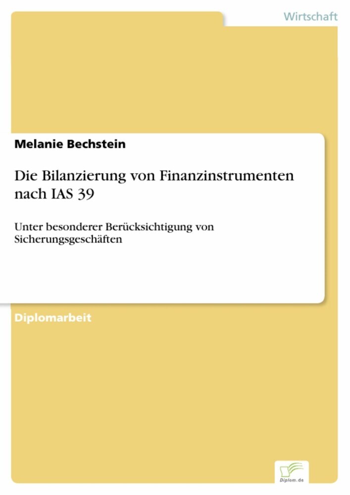 Die Bilanzierung von Finanzinstrumenten nach IAS 39 main product photo