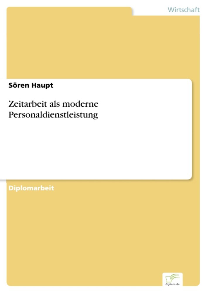 Zeitarbeit als moderne Personaldienstleistung main product photo