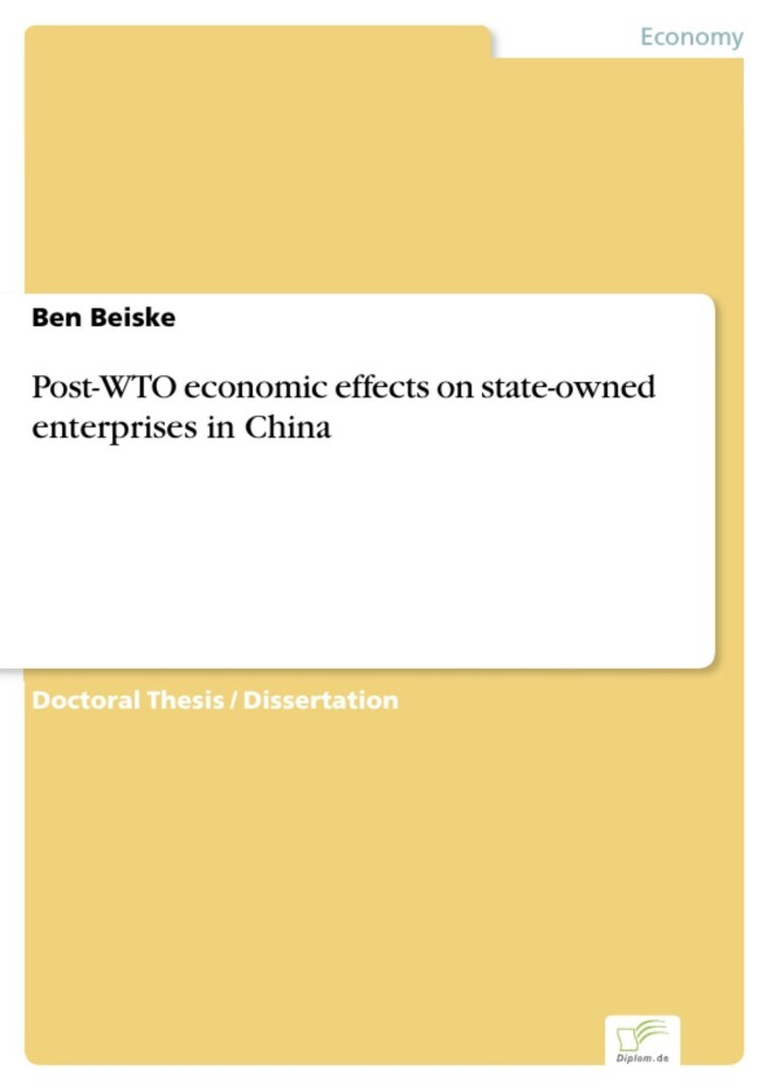 Post-WTO economic effects on state-owned enterprises in China main product photo