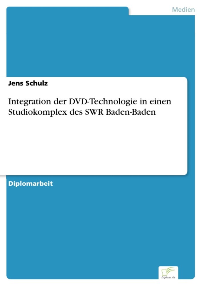 Integration der DVD-Technologie in einen Studiokomplex des SWR Baden-Baden main product photo