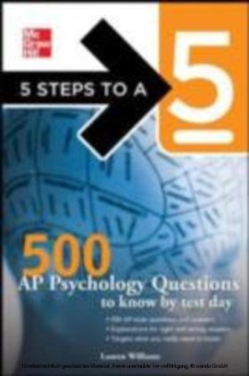 5 Steps to a 5 500 AP Psychology Questions to Know by Test Day main product photo