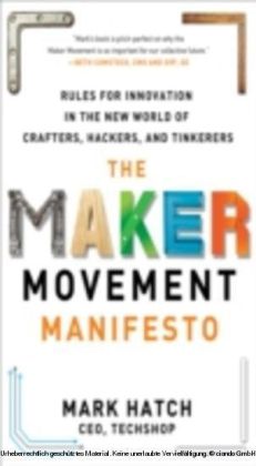 Maker Movement Manifesto main product photo