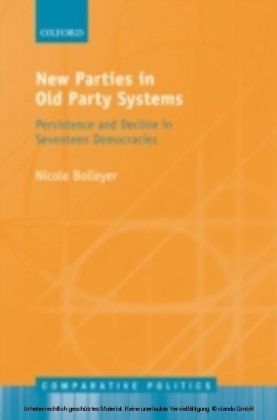 New Parties in Old Party Systems: Persistence and Decline in Seventeen Democracies main product photo