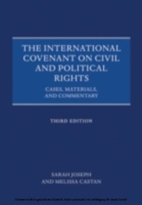 International Covenant on Civil and Political Rights: Cases, Materials, and Commentary