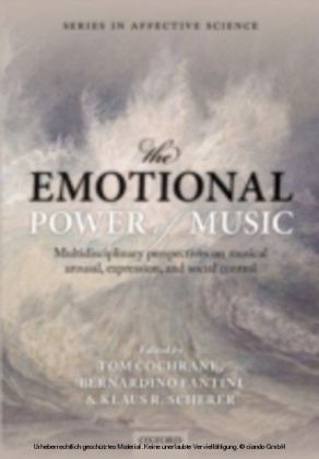 Emotional Power of Music: Multidisciplinary perspectives on musical arousal, expression, and social control