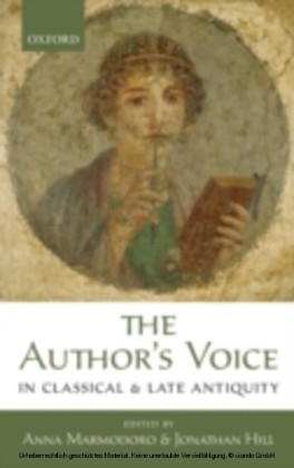 Author's Voice in Classical and Late Antiquity