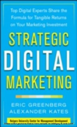 Strategic Digital Marketing