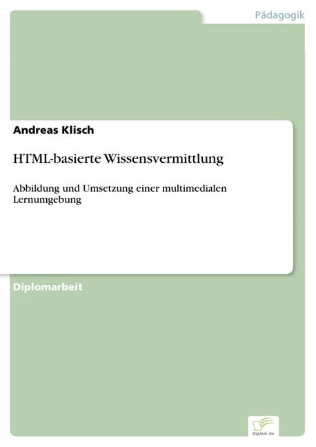 HTML-basierte Wissensvermittlung main product photo