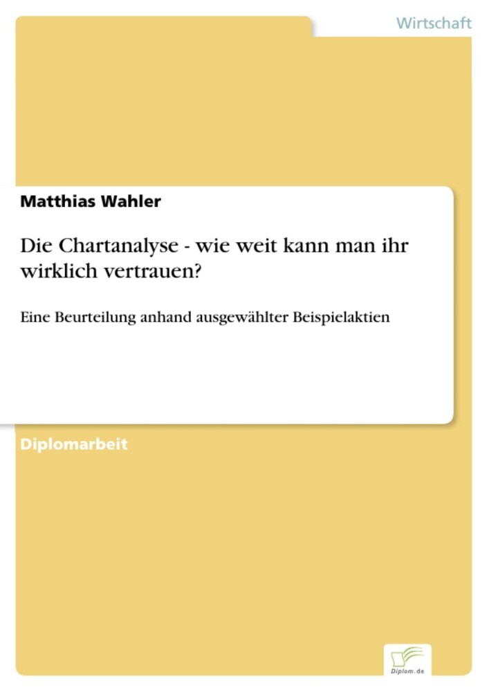 Die Chartanalyse - wie weit kann man ihr wirklich vertrauen? main product photo