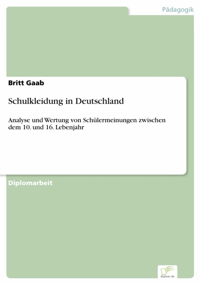 Schulkleidung in Deutschland main product photo