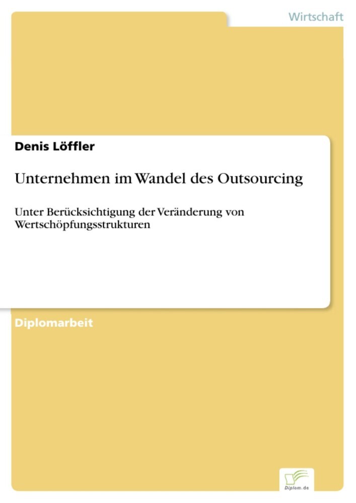 Unternehmen im Wandel des Outsourcing main product photo