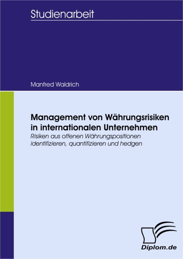 Management von Währungsrisiken in internationalen Unternehmen main product photo