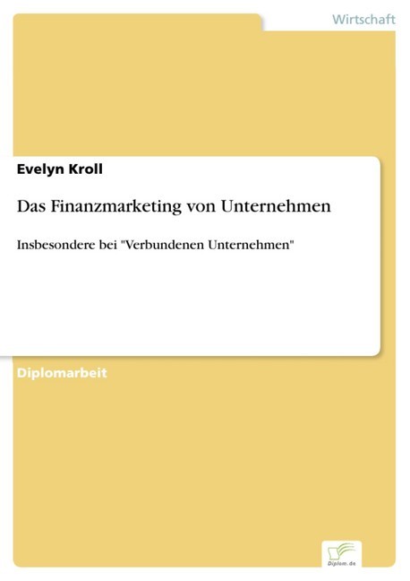 Das Finanzmarketing von Unternehmen main product photo