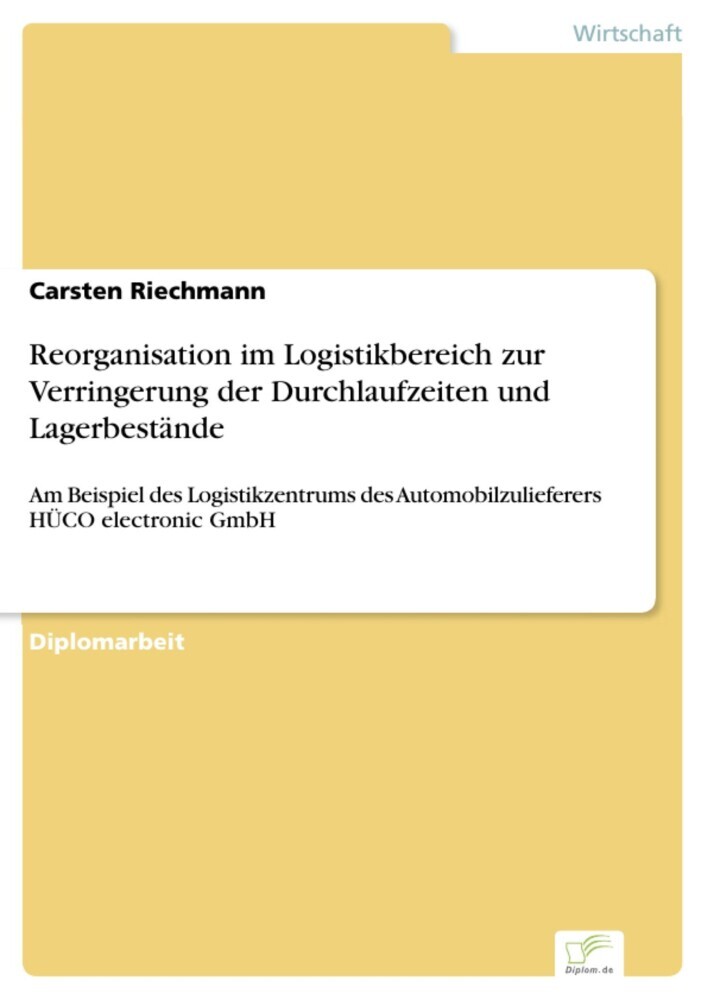 Reorganisation im Logistikbereich zur Verringerung der Durchlaufzeiten und Lagerbestände main product photo