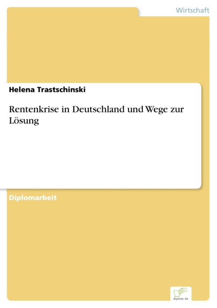 Rentenkrise in Deutschland und Wege zur Lösung main product photo