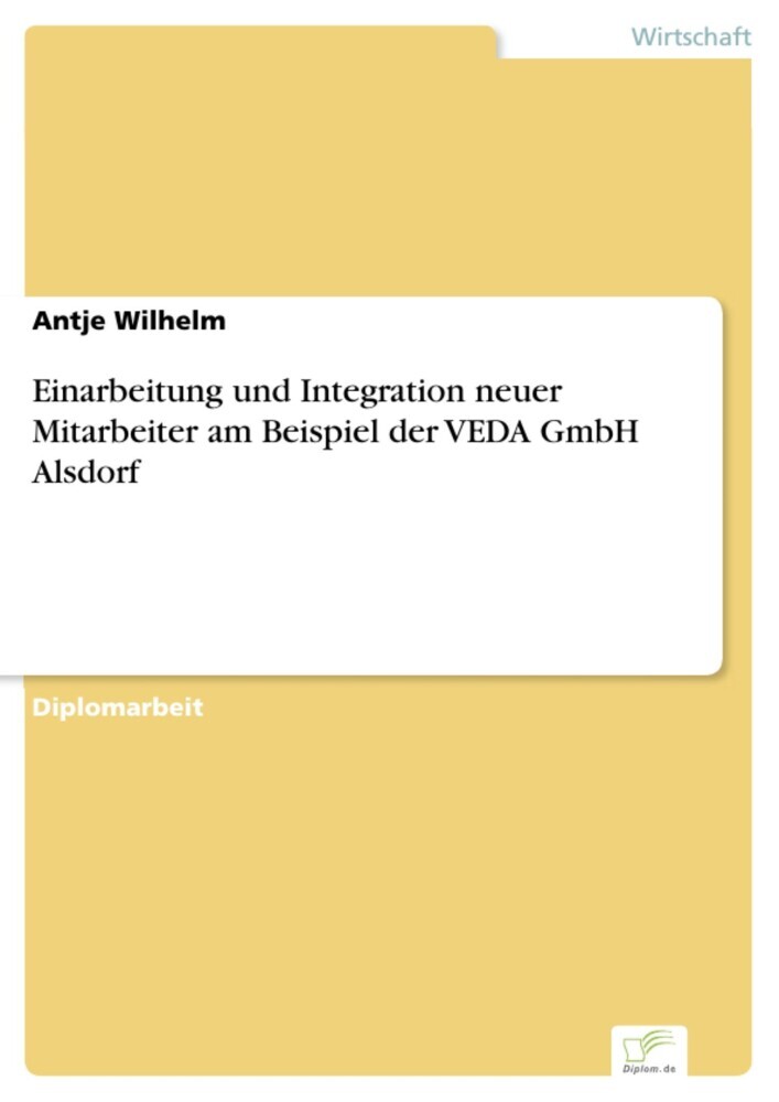 Einarbeitung und Integration neuer Mitarbeiter am Beispiel der VEDA GmbH Alsdorf main product photo