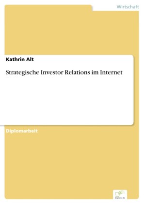 Strategische Investor Relations im Internet