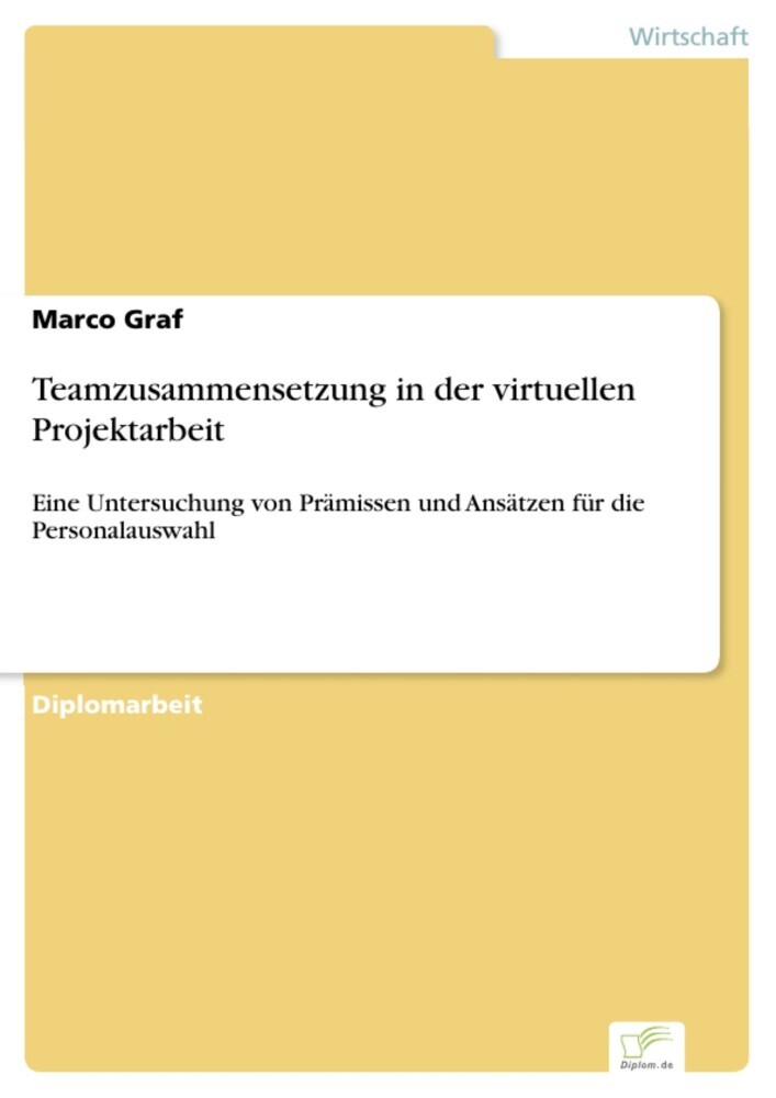 Teamzusammensetzung in der virtuellen Projektarbeit main product photo