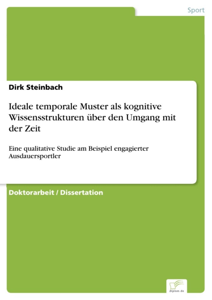 Ideale temporale Muster als kognitive Wissensstrukturen über den Umgang mit der Zeit main product photo