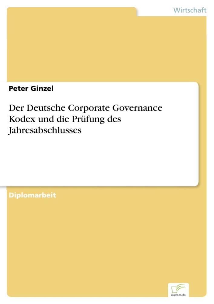 Der Deutsche Corporate Governance Kodex und die Prüfung des Jahresabschlusses main product photo