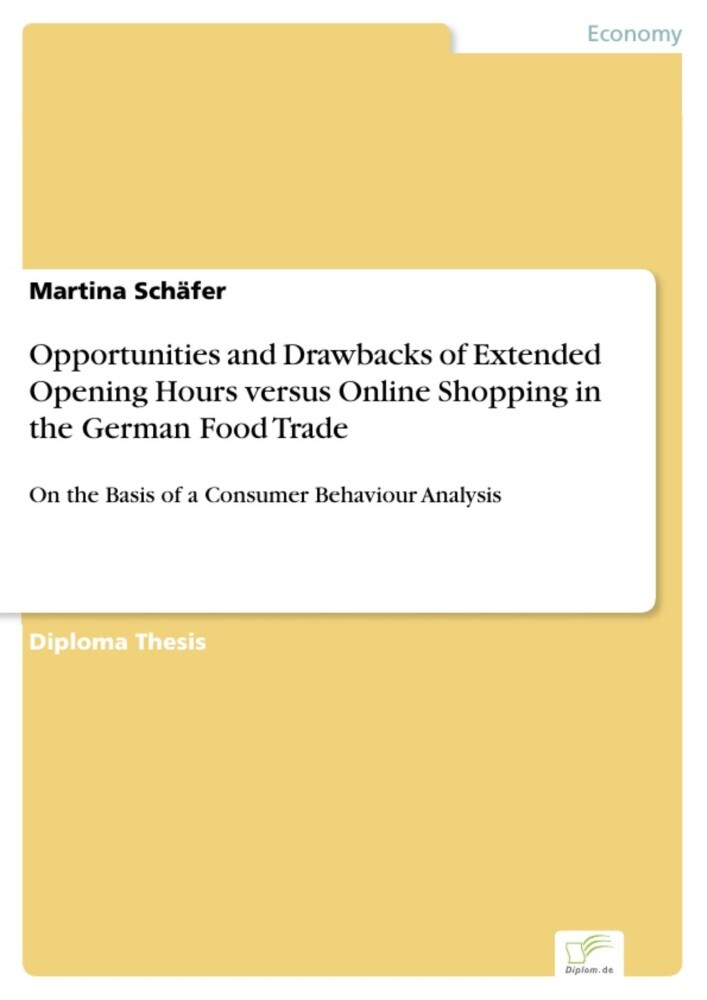 Opportunities and Drawbacks of Extended Opening Hours versus Online Shopping in the German Food Trade main product photo