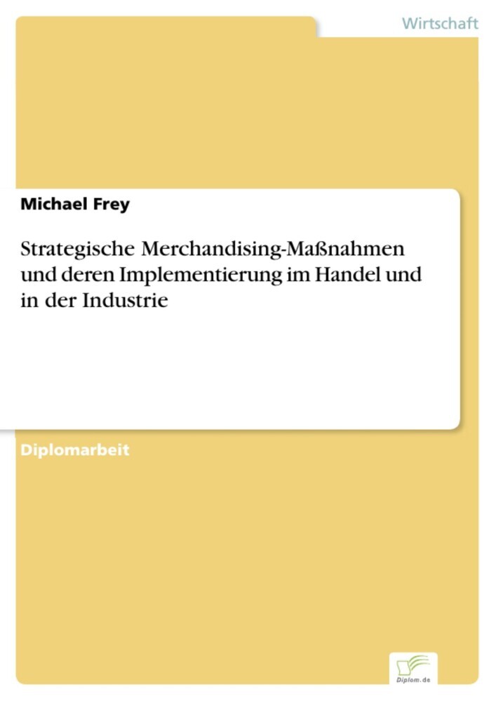 Strategische Merchandising-Maßnahmen und deren Implementierung im Handel und in der Industrie main product photo