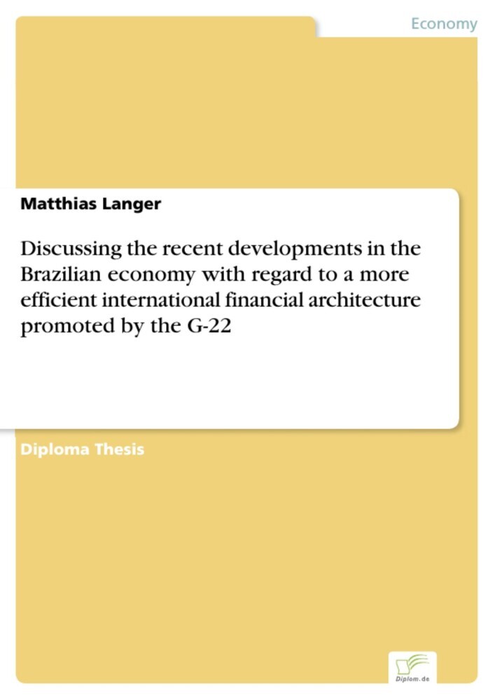 Discussing the recent developments in the Brazilian economy with regard to a more efficient international financial architecture promoted by the G-22 main product photo