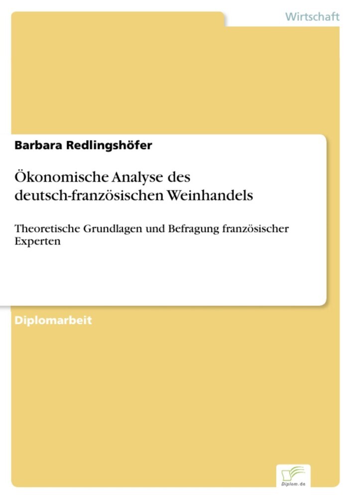 Ökonomische Analyse des deutsch-französischen Weinhandels main product photo