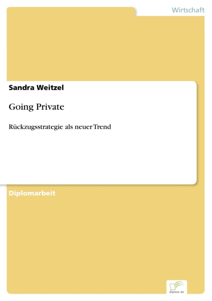 Going Private main product photo