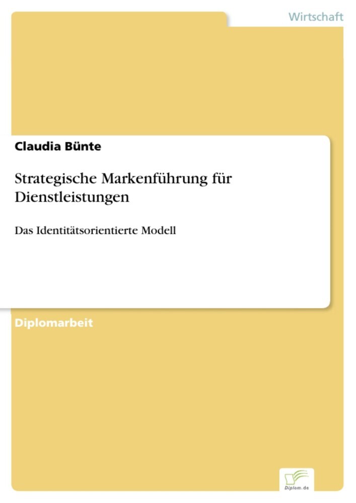 Strategische Markenführung für Dienstleistungen main product photo