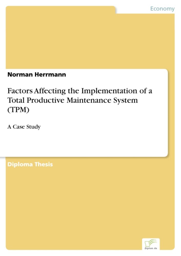 Factors Affecting the Implementation of a Total Productive Maintenance System (TPM) main product photo