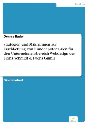 Strategien und Maßnahmen zur Erschließung von Kundenpotenzialen für den Unternehmensbereich Webdesign der Firma Schmidt & Fuchs GmbH