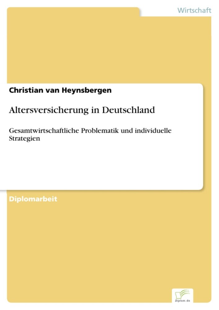 Altersversicherung in Deutschland main product photo