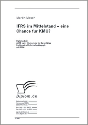IFRS im Mittelstand - eine Chance für KMU?