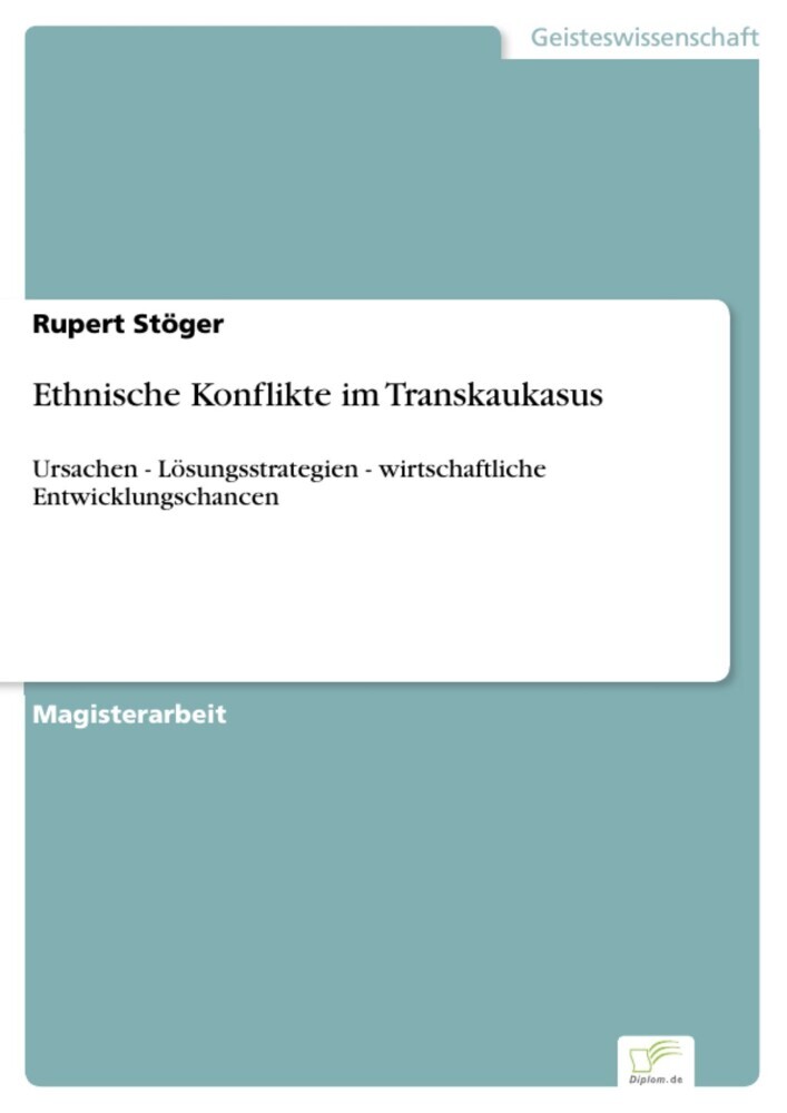 Ethnische Konflikte im Transkaukasus main product photo