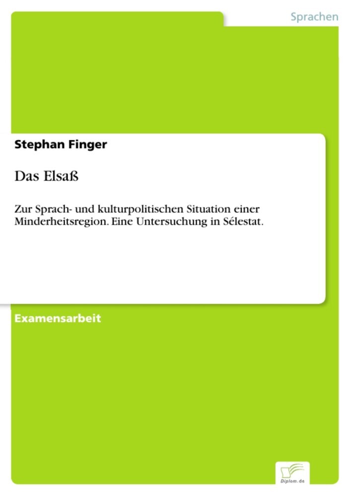 Das Elsaß main product photo
