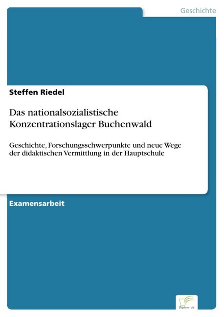 Das nationalsozialistische Konzentrationslager Buchenwald main product photo