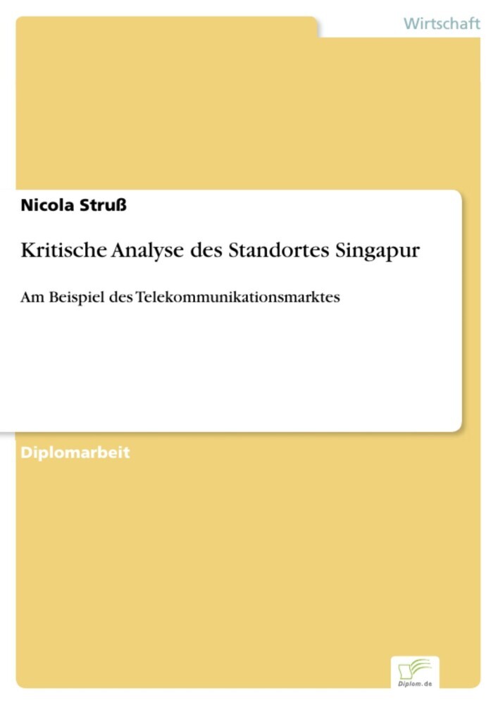 Kritische Analyse des Standortes Singapur main product photo