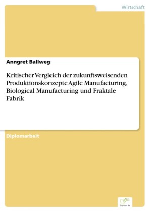 Kritischer Vergleich der zukunftsweisenden Produktionskonzepte Agile Manufacturing, Biological Manufacturing und Fraktale Fabrik