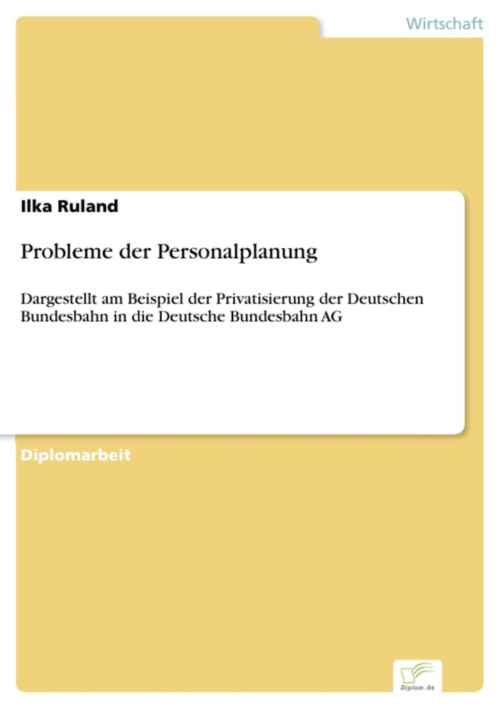 Probleme der Personalplanung main product photo