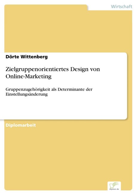 Zielgruppenorientiertes Design von Online-Marketing main product photo