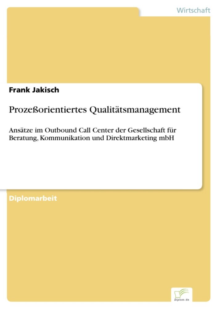 Prozeßorientiertes Qualitätsmanagement main product photo