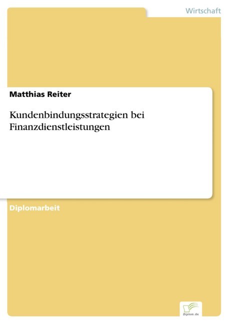 Kundenbindungsstrategien bei Finanzdienstleistungen main product photo