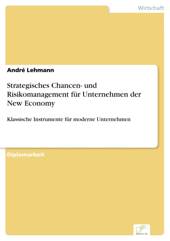 Strategisches Chancen- und Risikomanagement für Unternehmen der New Economy main product photo