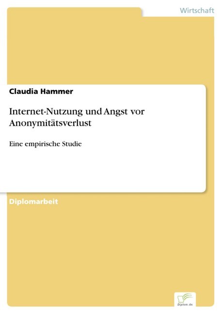 Internet-Nutzung und Angst vor Anonymitätsverlust main product photo