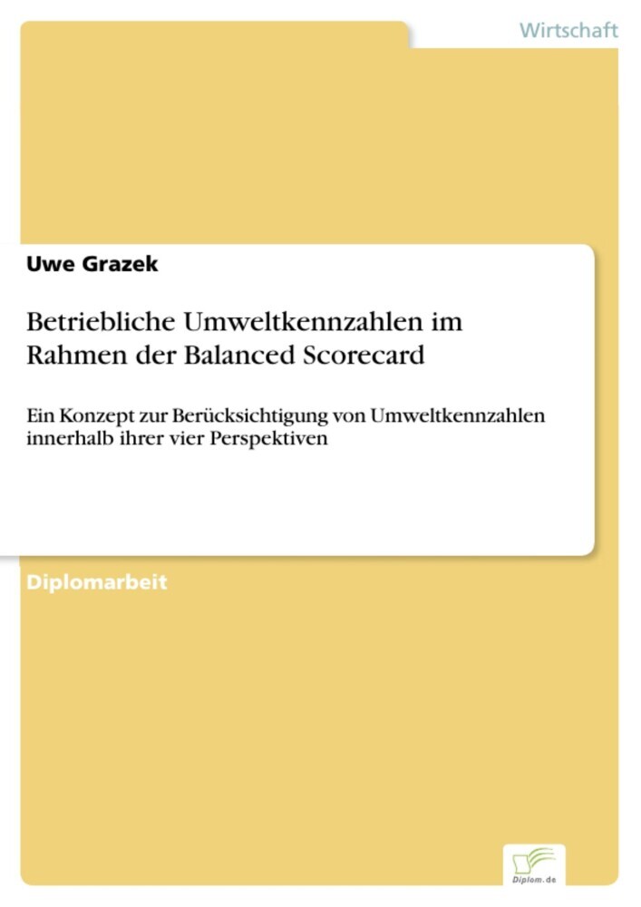 Betriebliche Umweltkennzahlen im Rahmen der Balanced Scorecard main product photo