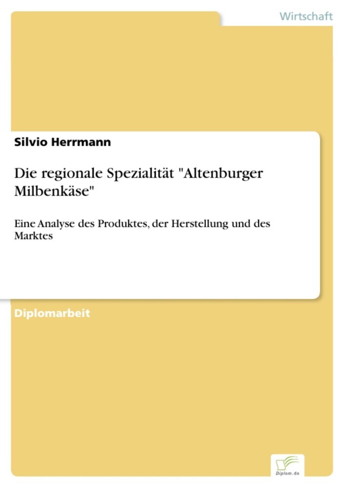 Die regionale Spezialität 'Altenburger Milbenkäse' main product photo