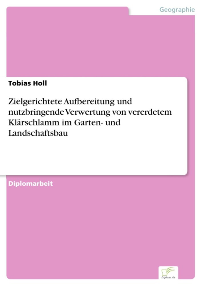 Zielgerichtete Aufbereitung und nutzbringende Verwertung von vererdetem Klärschlamm im Garten- und Landschaftsbau main product photo