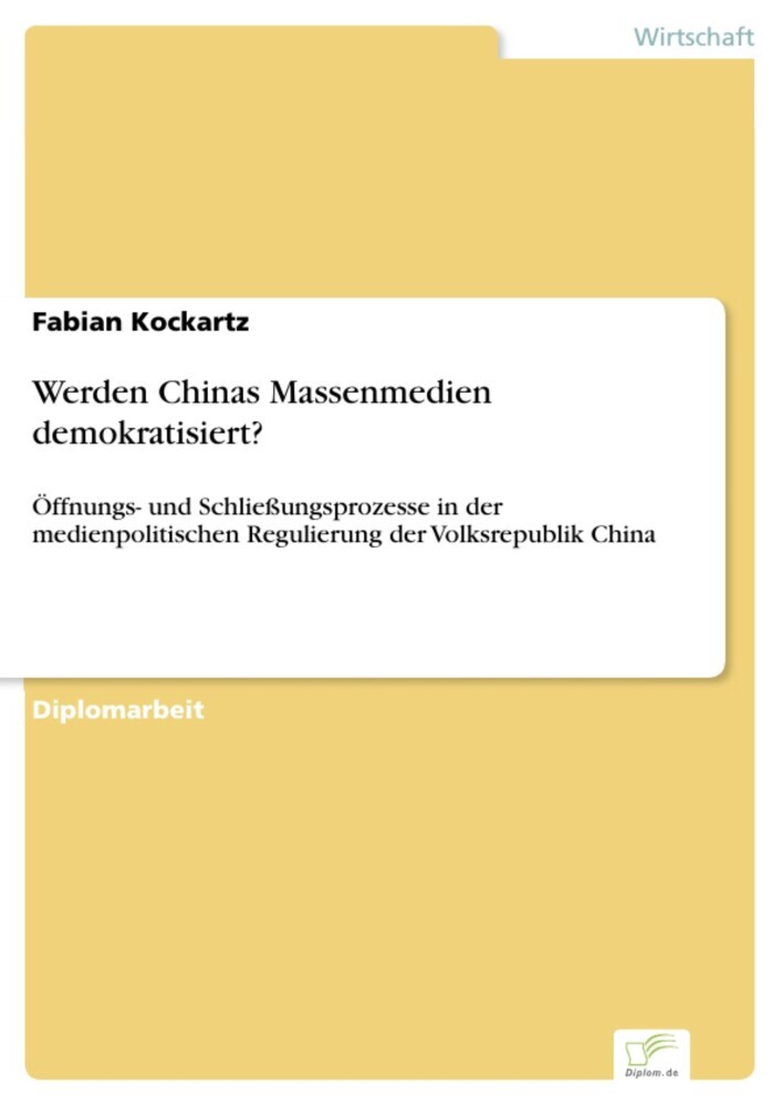 Werden Chinas Massenmedien demokratisiert? main product photo